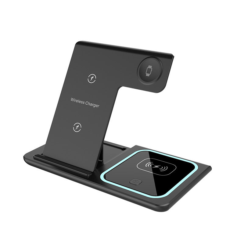 Caricatore wireless 3 in 1 - pieghevole, magnetico, universale.