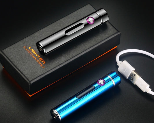 Accendino USB al Plasma Doppio Arco - Antivento & Ultra Silenzioso.