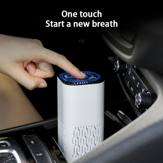 Purificatore d'aria portatile per auto - ionizzatore antifumo & deodorizzante a ioni negativi