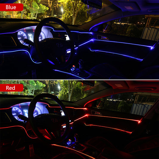 Striscia LED USB impermeabile per auto - casa